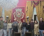 O presidente da Câmara Municipal de Elvas, comendador José Rondão Almeida, recebeu na tarde desta quarta-feira os membros da nova Associação de Estudantes da Escola Sec