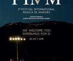 Turismo do Alentejo e Ribatejo apresenta a 5ª Edição do Festival Internacional de Música de Marvão