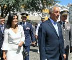 Portalegre: Visita do Presidente da República às Ativ. Militares.