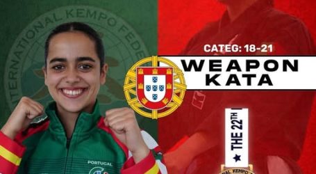 Maria Carvalho conquista do título de Campeã do Mundo no 22.º World Kempo Championship, que decorre em Antalya, na Turquia, em 2026