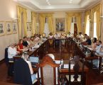 O Salão Nobre dos Paços do Concelho acolheu esta segunda-feira a já habitual reunião de coordenação com os técnicos dos diversos serviços municipais, numa sessão de trabalho