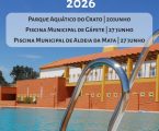 Abertura da Época Balnear do Município do Crato 2026