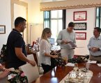 O Vice-Presidente do Instituto Português do Desporto e Juventude (IPDJ), Paulo Santos, e a Diretora Regional do Alentejo do IPDJ, Maria Inês Guerreiro, foram recebidos, em Nisa