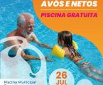 Dia dos Avós com piscinas municipais gratuitas