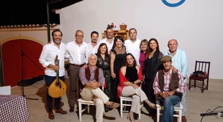 O Pátio Alentejano, na Terrugem, recebeu este domingo 26 de julho o espetáculo A Taberna, em digressão pelas freguesias rurais do concelho