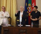 A conferência de imprensa de apresentação do Bairro Comercial Digital de Elvas e a assinatura do protocolo de colaboração entre o Município de Elvas e a Associação Empresarial de Elvas