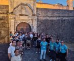 O Forte de Santa Luzia recebeu nesta quarta-feira, 29 de julho, uma visita inserida na iniciativa “À Noite no Património”, promovida pelo Município de Elvas