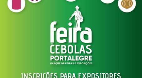 Feira das Cebolas de Portalegre, de 10 a 13 de setembro, no Parque de Feiras e Exposições