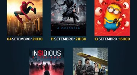 O Auditório São Mateus, em Elvas, recebe, ao longo do mês de setembro, cinco sessões de cinema