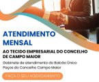 O Município de Campo Maior, em parceria com a Agência de Desenvolvimento Regional do Alentejo (ADRAL), continua a disponibilizar aos empresários do concelho sessões de apoio à promoção e desenvolvimento económico, através de atendimentos mensais