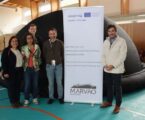 A Escola Básica de Ammaia, na Portagem, recebeu o planetário portátil digital, do Centro de Ciência Viva do Porto, numa iniciativa promovida pelo Município de Marvão