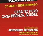 Almoço Regional do PCP, Participa Jerónimo de Sousa