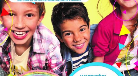 Alunos do 1º Ciclo com Férias Ativas, em julho e agosto
