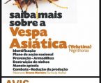 Avis: Ação de Sensibilização sobre a Vespa Asiática