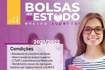Elvas: Lista definitiva de candidatos a Bolsas de Estudo