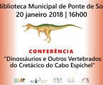 PONTE DE SOR :CONFERÊNCIA E EXPOSIÇÃO – DINOSSAUROS NO CAC