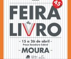 45.ª Feira do Livro de Moura regressa à Praça Sacadura Cabral