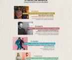 CICLO DE ESPETÁCULOS «O PAPEL DA MÚSICA» APRESENTA  Ana Deus & Luca Argel | Marco Oliveira & José Peixoto | Manuela Azevedo & Hélder Gonçalves | Noiserv & Mia Tomé