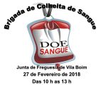 Colheita de Sangue na Freguesia de Vila Boim