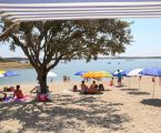 Concerto da Orquestra Filarmónica Portuguesa ao pôr do sol na praia fluvial de Monsaraz