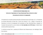 Cerimónia de Assinatura do Auto de Consignação da Empreitada do Troço Alandroal/Elvas