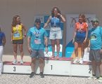 Os atletas da AD Ialbax, que marcaram presença em diversas competições.