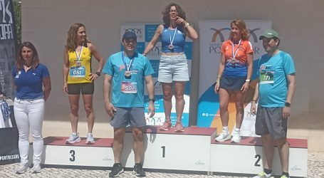 Os atletas da AD Ialbax, que marcaram presença em diversas competições.