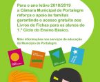 Câmara de Portalegre atribui de forma gratuita livros de fichas para alunos do 1º ciclo do Ensino Básico