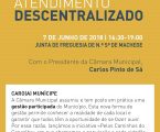 Câmara de Évora retoma Atendimento Descentralizado