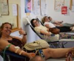 Colheita de sangue em Montargil com sorrisos no feminino