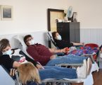 Mulheres exemplares na colheita de sangue em Monforte