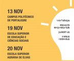 Feira de Emprego e Empreendedorismo terá atividades  descentralizadas pelas diversas escolas do Politécnico.
