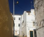 Elvas:Eletricidade e candeeiro em poste provisório