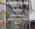 Aguarelas em Terras da Cal na Galeria do Espírito Santo