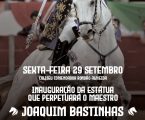 Município inaugura escultura de homenagem ao maestro Joaquim Bastinhas