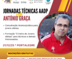 Jornadas Técnicas de atletismo em Portalegre com António Graça