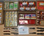 Polícia de Portalegre apreende artigos pirotécnicos e armas brancas