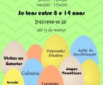 A ARKUS – Associação Juvenil, vai realizar um Atelier nesta Páscoa.
