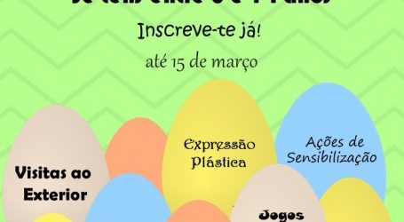 A ARKUS – Associação Juvenil, vai realizar um Atelier nesta Páscoa.