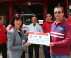 HIROSHIMA TOYO CARP FAZ DONATIVO À ASSOCIAÇÃO HUMANITÁRIA DOS BOMBEIROS VOLUNTÁRIOS DE CAMPO MAIOR