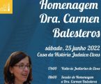 Professora Carmen Balesteros homenageada em Elvas