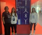 NADADORAS DO CLUBE ELVENSE DE NATAÇÃO PRESENTES NO JAMOR NO ARENA MEETING INTERNACIONAL DE LISBOA EM