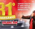 Intermarché celebra 31º aniversário com concertos do Toy e promoções