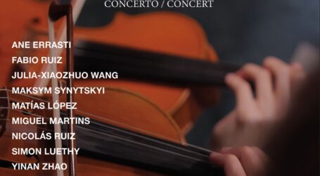 Concerto da Masterclass de Violino – 19 de Março de 2026 pelas 18 horas na Quinta dos Olhos d’Água, Marvão