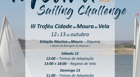 III Troféu Cidade de Moura de Vela na Estação Náutica de Moura – Alqueva