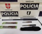 Comando Distrital da PSP de Portalegre “ – Detido por detenção de arma proibida”