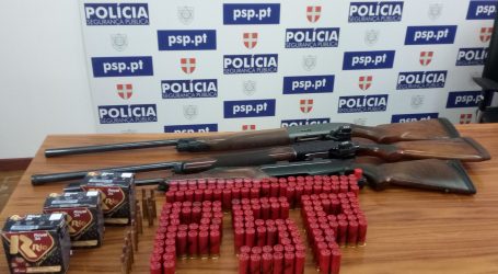 PSP: Apreensão de armas de fogo