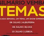 “Temas” traz Gilmário Vemba ao Cine-Teatro de Elvas