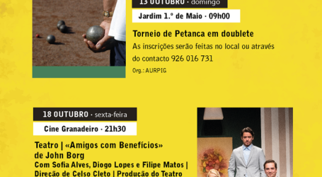 OUTUBRO É MÊS DE COMEMORAÇÕES DO CONCELHO EM GRÂNDOLA