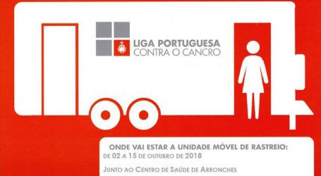 ARRONCHES: RASTREIO DO CANCRO DA MAMA